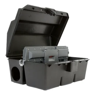 Closeup image of Rentokil's professional Dual Auto Gate hardware.