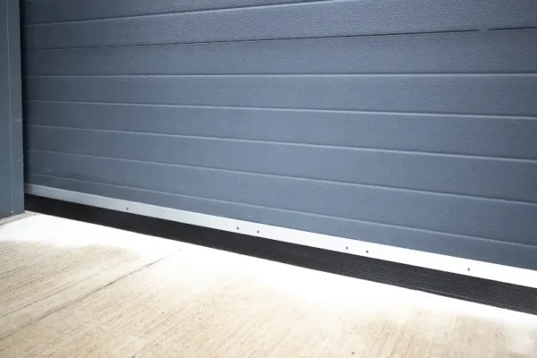 Insulated door with Flexi Armour sealing up the door gaps